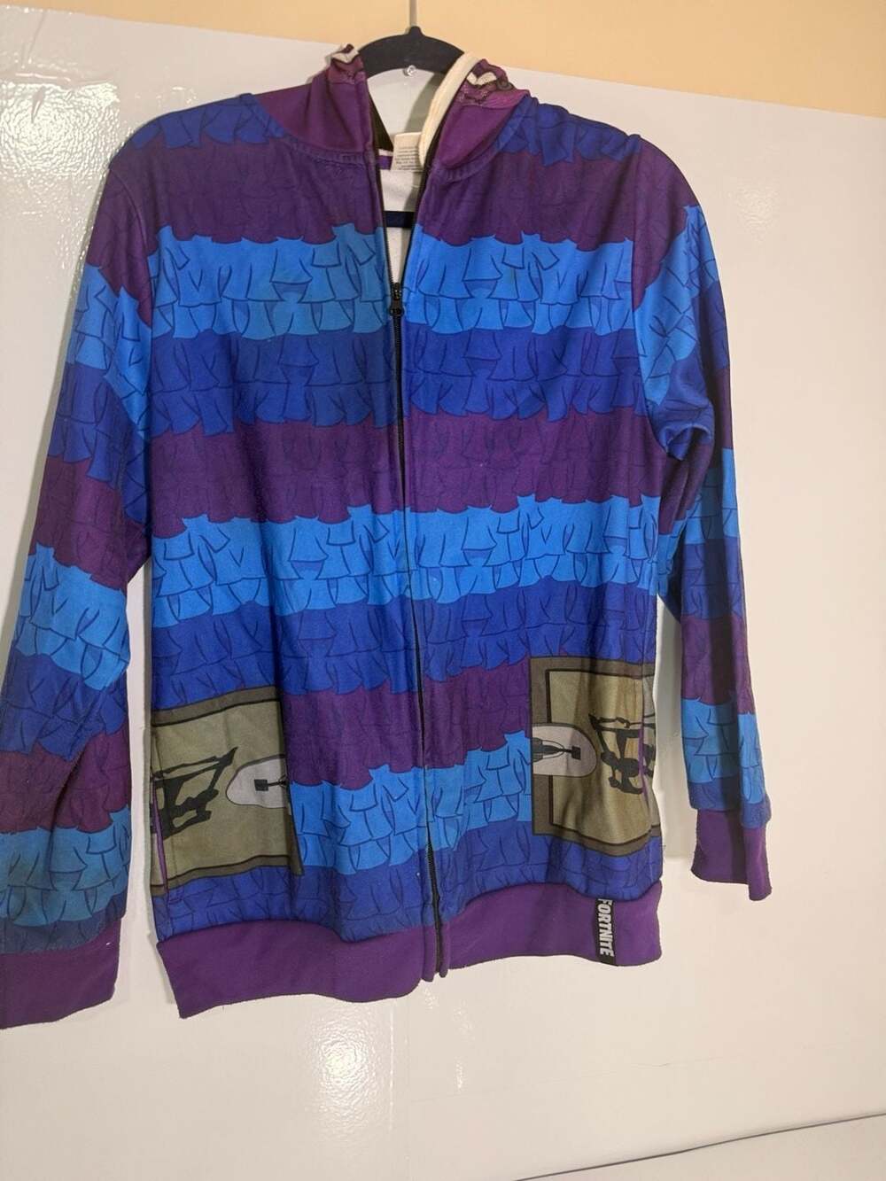 Fortnite Llama Full Zip Hoodie Sweatshirt